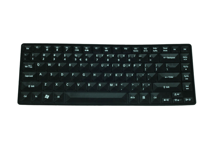 Lettering(2nd Gen) keyboard skin for SONY VAIO VGN-NS110E/S